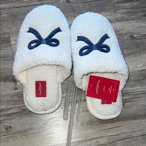 Wondershop White and Blue Women's Slippers